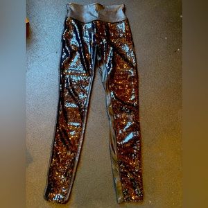 Spanx faux leather sequin legging